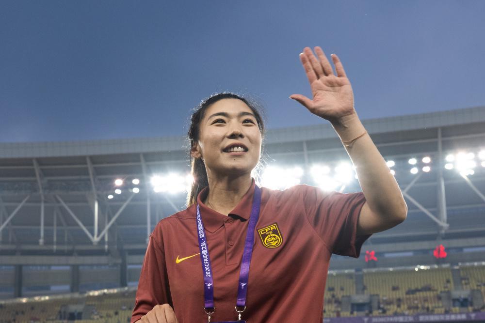中国女足国家队球员古雅沙退役